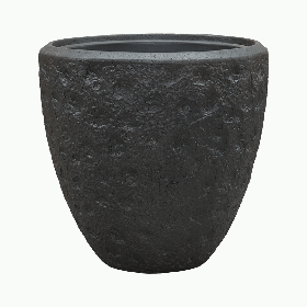 Кашпо Baq Polystone Rockwell Couple Smoke (с вкладышем), M