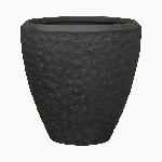 Кашпо Baq Polystone Rockwell Couple Smoke, Размер L