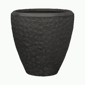 Planter Baq Polystone Rockwell Couple Smoke, Size L
