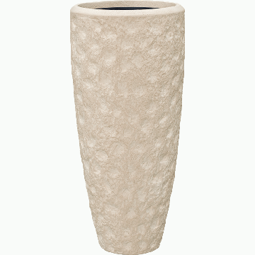 Planter Baq Polystone Rockwell Partner Natural (with liner), M