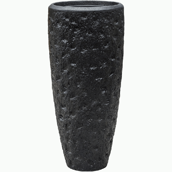 Кашпо Baq Polystone Rockwell Partner Smoke (з вкладишем), М