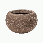 Кашпо Baq Polystone Plain Bowl Rock, Розмір S