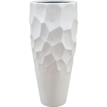 Кашпо Nathan James Partner Pueter White белое, XL
