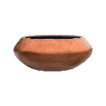 Кашпо Nieuwkoop Baq Metallic Bowl Ufo мідне матове, L