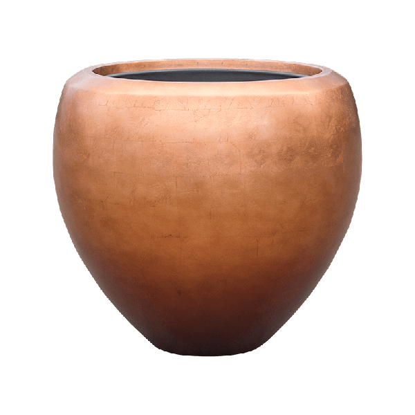 Planter Nieuwkoop Baq Metallic Couple matt copper, L