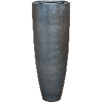 Кашпо Nieuwkoop Baq Metallic Partner матове блакитне, L
