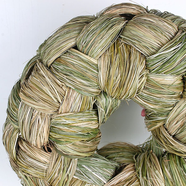 Woven interior wreath