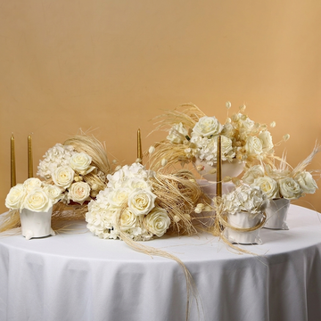 "White Gold" - decor rental for corporate events and theme parties
