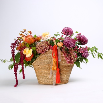 The floral composition “Autumn Colors”