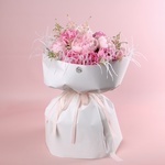 «First Ball» is a bouquet of peonies