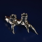 Candlestick "Snag" platinum