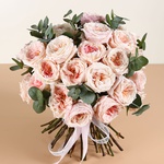 Bouquet of 35 roses David Austin