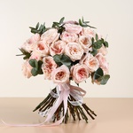 Bouquet of 35 roses David Austin
