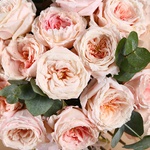 Bouquet of 35 roses David Austin