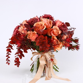 The “Burning Delight” bouquet