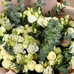 Bouquet Giant with rose Snow World