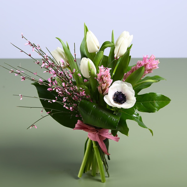 Bouquet-compliment gently pink