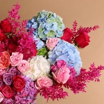 Bouquet "Ode to hydrangea"