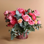 Bouquet pink-peach