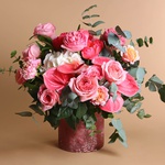 Bouquet pink-peach