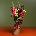 Bouquet of antirrinums