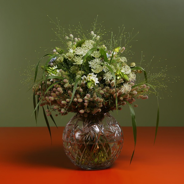 Field bouquet with astrantia