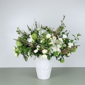 Bouquet Green and white oasis