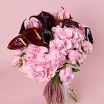 Bouquet “Burgundy Kiss”