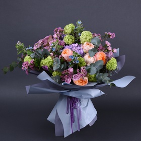 Bouquet lilac-peach