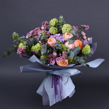 Bouquet lilac-peach
