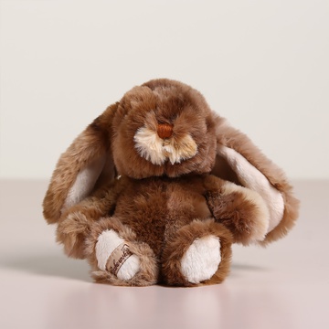 Soft toy BOUNCY BUNNY Brown BY BUKOWSKI