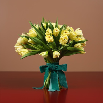 Bouquet of 35 peony tulips