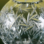 Crystal ball vase