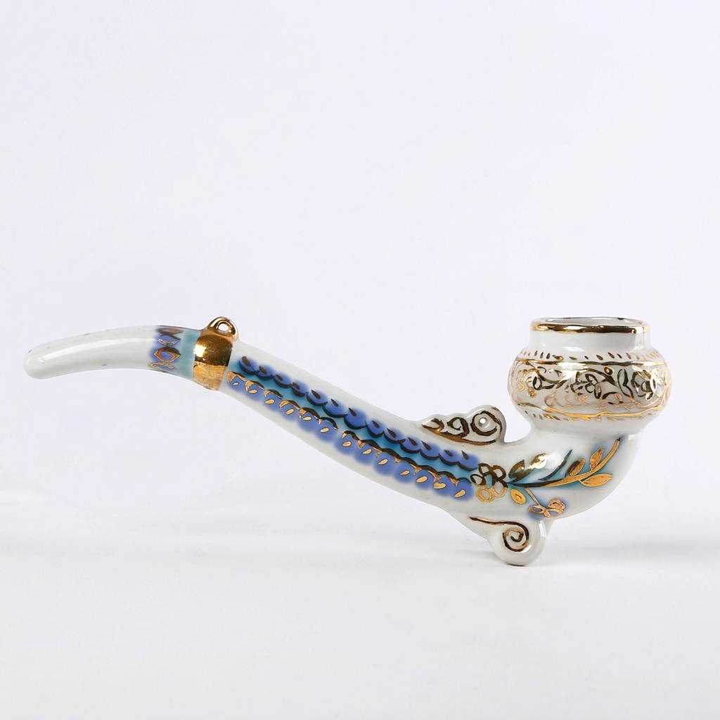 Porcelain souvenir cradle "Cossack"