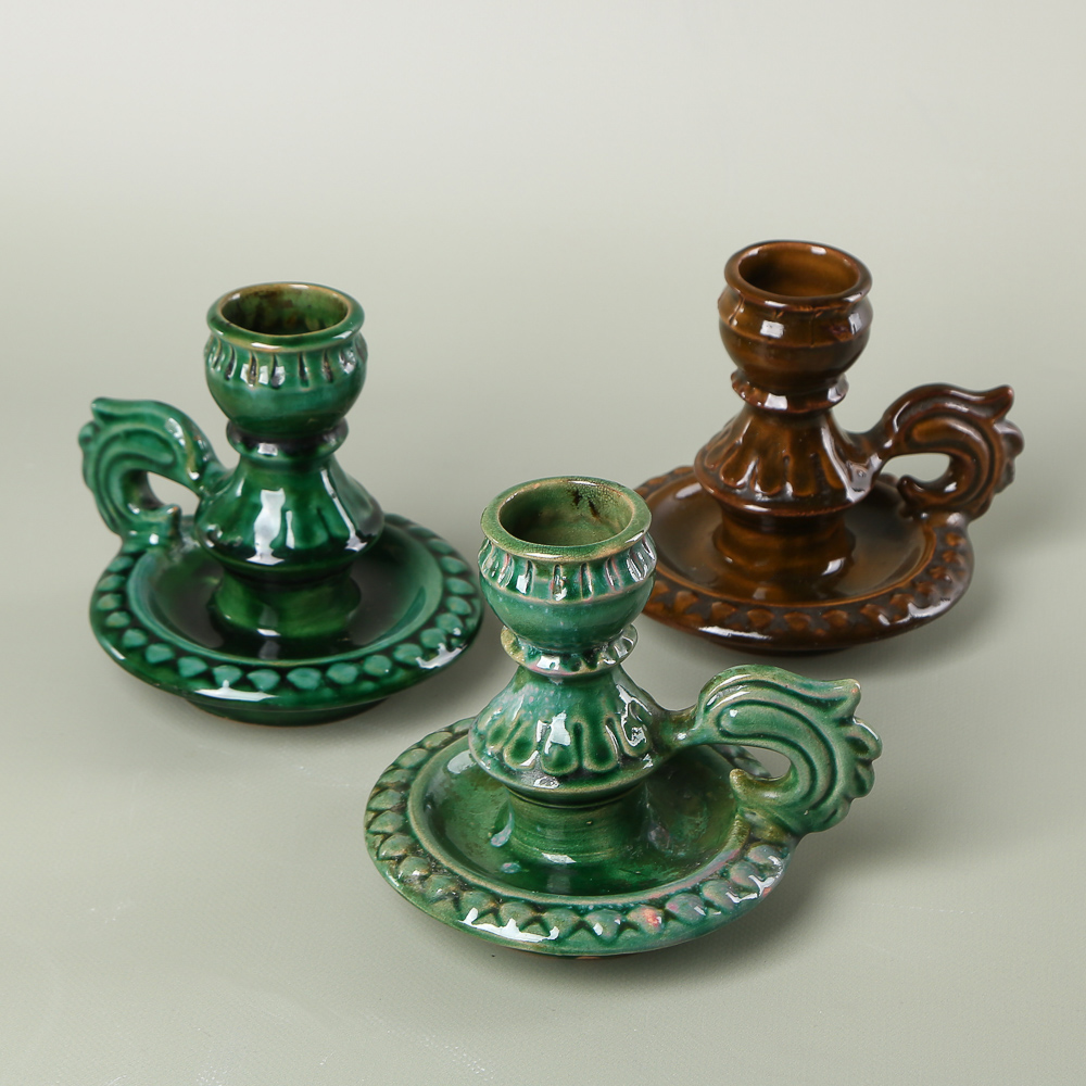 Candlestick-lamp "Curly"