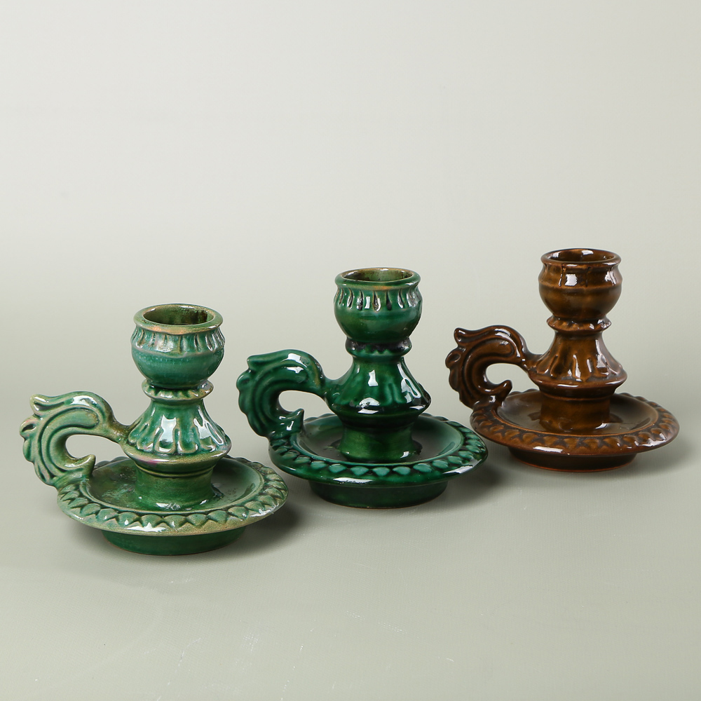 Candlestick-lamp "Curly"