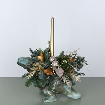 "Magic of the festive tyrannosaurus"