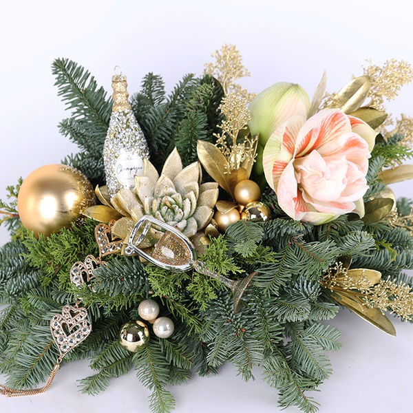 Interior composition "Sparkling Christmas"
