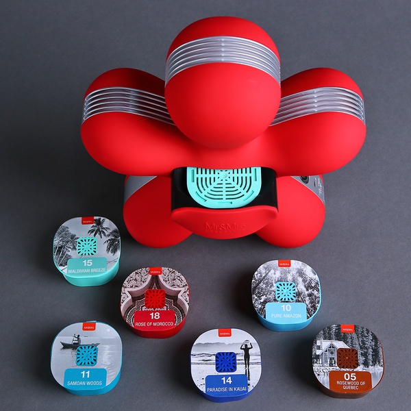 Electro diffuser Mr & Mrs Fragrance George, red