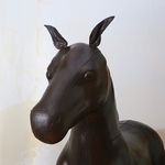 Designer horse sculpture by Andrew Martin