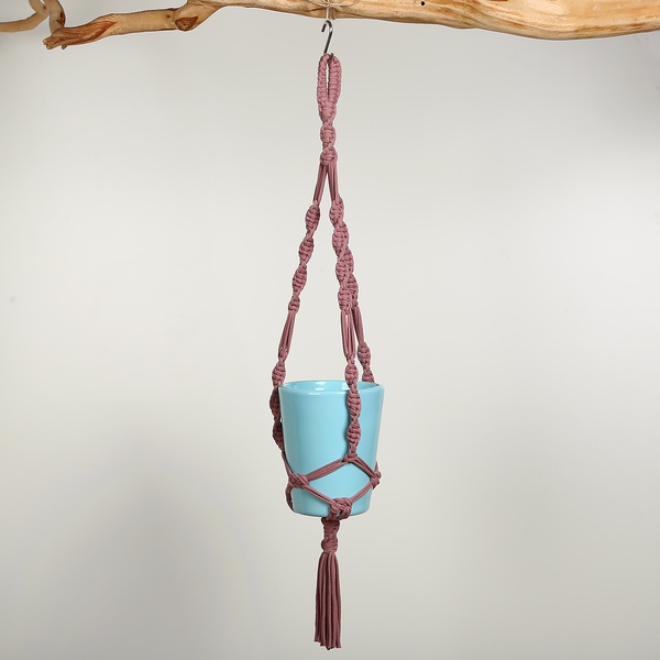 Green macrame
