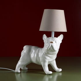Керамічний торшер "Бульдог"