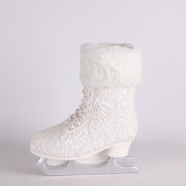 Vase "White skates"