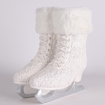 Vase "White skates"