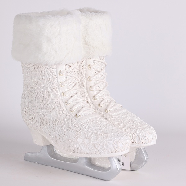 Vase "White skates"