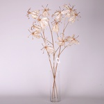 Decorative branch of white gloriosa