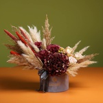 Floral composition "Autumn steppe" medium