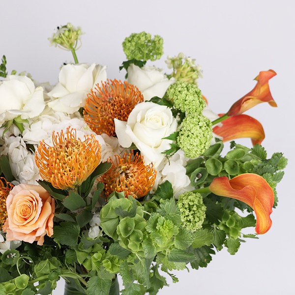 Bouquet "Sunset freshness"