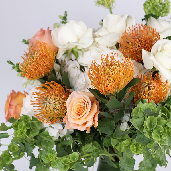 Bouquet "Sunset freshness"