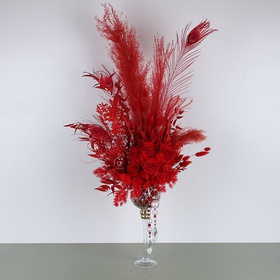 Interior composition in a glass "Phoenix"